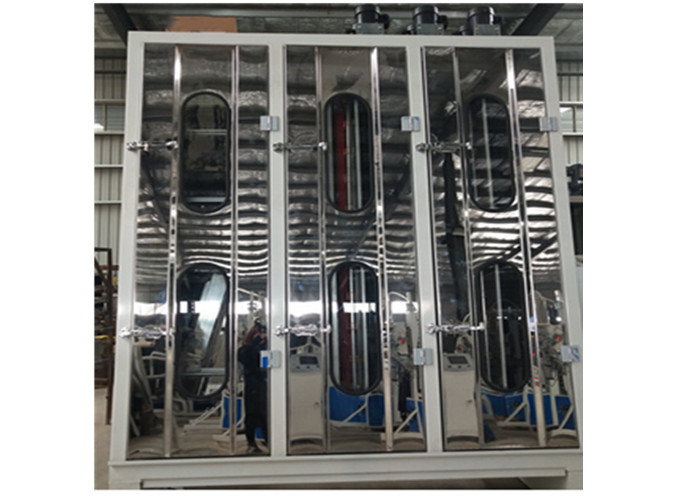max glass size 2m x2.5m blue and black colour insulating glass machine with CE & SGS certification