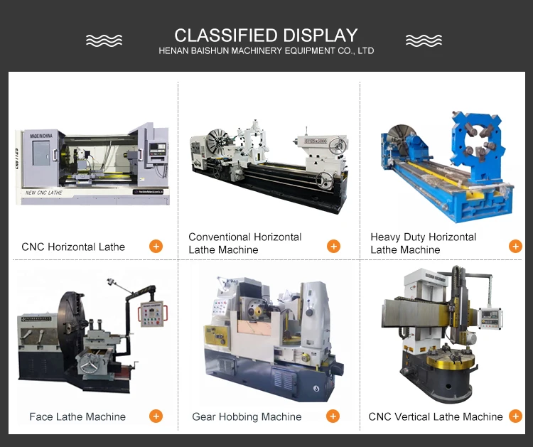 China Factory Customize High Quality Heavy Duty Horizontal Lathe Machine
