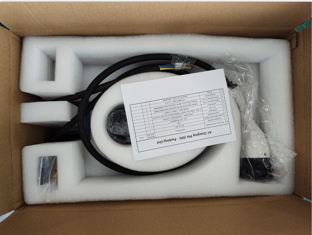 OCCP 1.6 Connection Home 22kw Electric Car Charger SAE J1772 Type 2 IEC62196-2