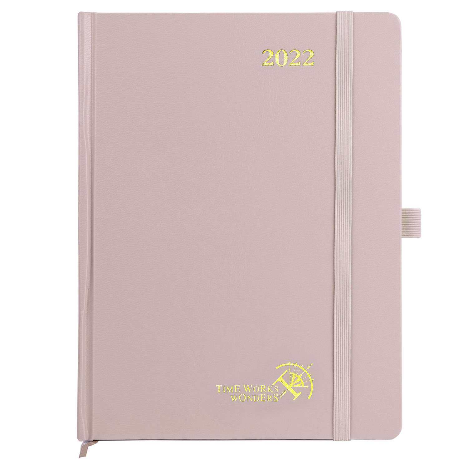 6.5" X 7.75" Hardcover 2023 Planner Pink Color Vertical Page Layout