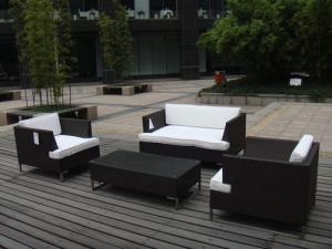 Quality 4pcs rattan sofa furniture wholesale