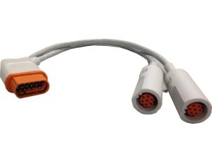 Quality Medical Drager Blood Pressure Cable 5592147 Reliable Ibp Adapter Cable wholesale