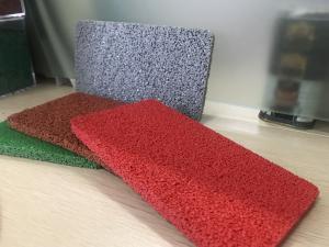 Quality School Running Track Infilled Wet Pour Rubber Granules wholesale