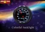 Universal Auto Digital Voltmeter / Circle Gauge New Condition Easy Installation