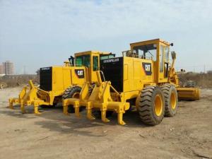 Quality Used road construction equipment secondhand CAT 140H motor grader with ripper wholesale