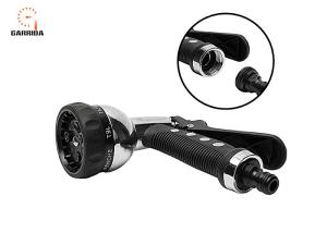 Quality Zinc Body Heavy Duty Spray Hose Nozzle , Metal Garden Hose Spray Gun Anti Corrosion wholesale