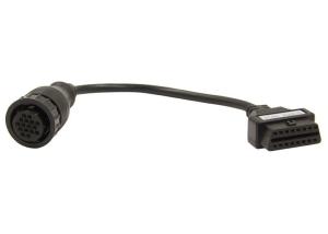Quality OBD2 OBDII 16 Pin J1962 Female to Scania 16 Pin Female Connector Cable wholesale