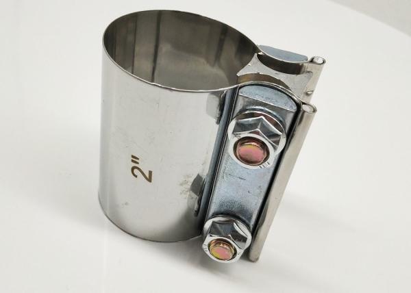 Preformed Butt Joint Stainless Steel Exhaust Band Clamp 2.0" 2.25" 2.5" 3.0" 4.0