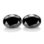 Synthetic Loose Cushion Cut Black Moissanite Gemstone Diamond