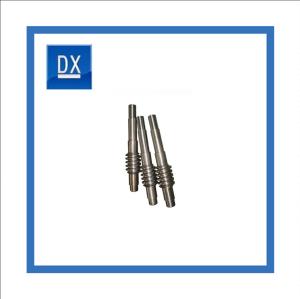 Quality Carbon Steel Titanium Plated Worm Gear Components wholesale