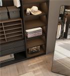 Wooden E1 E0 Bedroom Furniture Wardrobe Set Wardrobe Drawers Set
