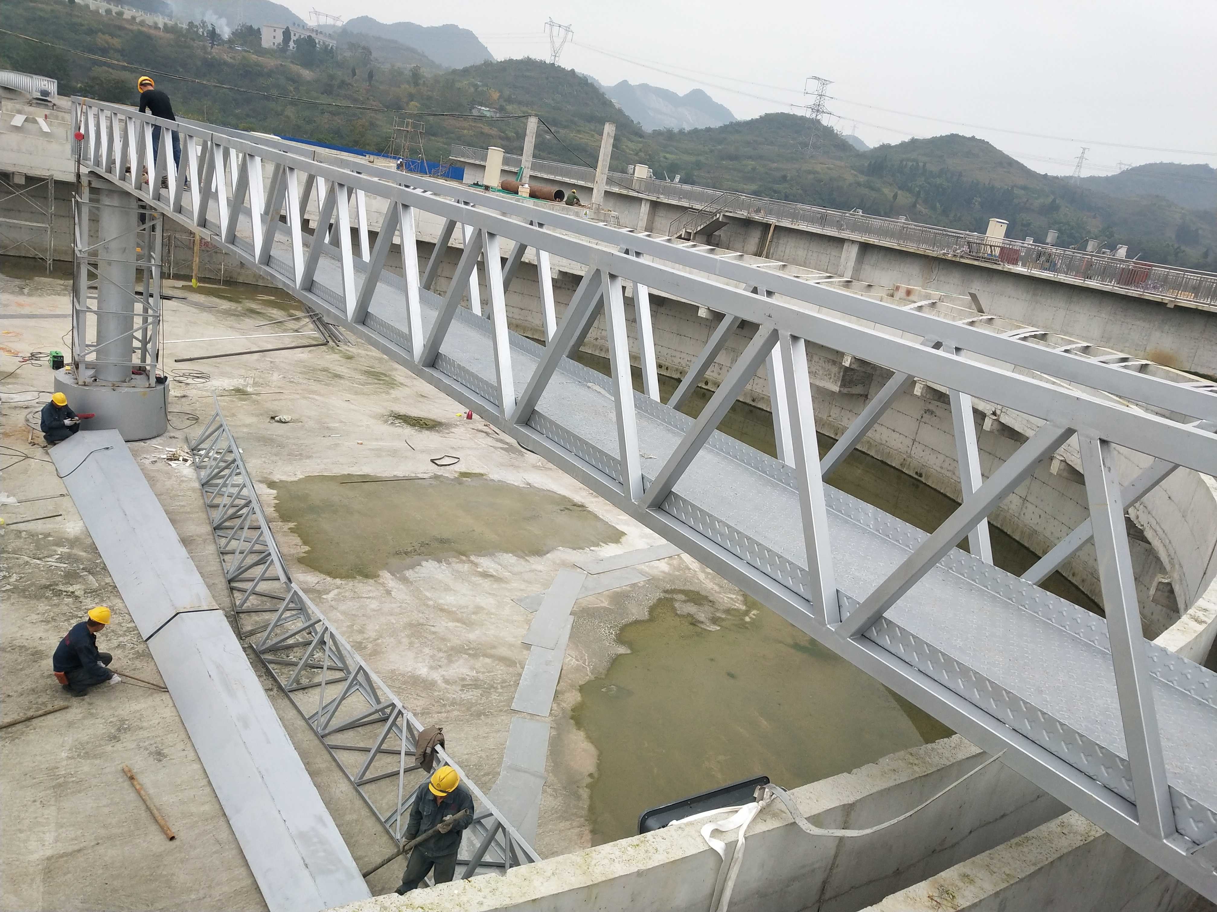 4.5m Sludge Scraper System Automatically Shut Down And Alarm