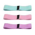 38cm 45lbs Workout Fabric Resistance Bands 15 Inch Anti Skid