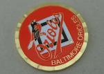 Gold Plating 2.0 Inch Baltimore Orioles Metal Coin by Brass stamped