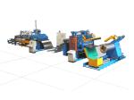 Processing 1600mm 100m/Min Turnkey Shear Metal Coil Slitting Line