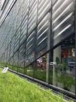 Curtain Wall Translucent 6000x1830mm Carved Laminated Glass