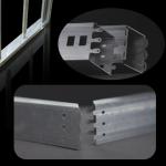 P10 Led Display Board Frame Weld Free Tenon Mortise Steel Structure