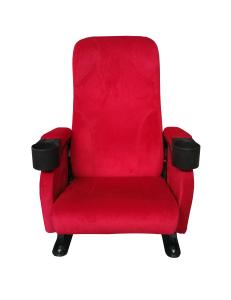Quality Luxury Home Theater Seating , Media Room Chairs Contoured Seat Cushion wholesale