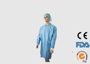 Quality Tear Resistant Disposable Visitor Coats , Comfortable Disposable Lab Gowns wholesale