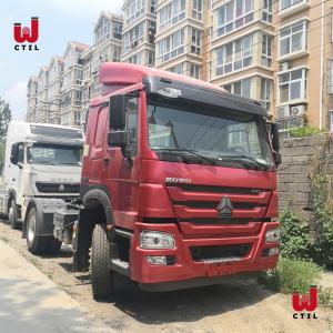 Quality HOWO-SHACMAN Red 6x4-4x2 Heavy Duty Used 340-420hp Tractor Head Truck wholesale