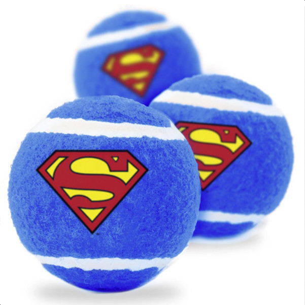 Custom logo 2.5" Diameter Eco-Friendly Rubber Pet Tennis Balls For Dogs Exercise Training Balls Throwing Balls