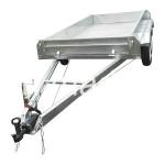 7X4 Hot Dipped Galvanised Trailer 750KG