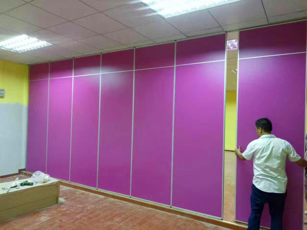 MDF Top Gypsum Board Movable Acoustic Partition Wall For School Classroom