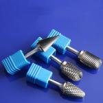 6mm 6.35mm Shank Tungsten Burs Rotary Set 1/4inch Diameter Double Cut Carbide
