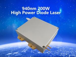 Quality 940nm 200W High Power Diode Lasers For Fiber Laser Pumping With135μm / 0.22NA Fiber Coupling wholesale