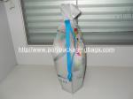Personalized CPE / LDPE Drawstring Plastic Bags For Girls Underwear / Bra /