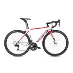 Carbon Fork Carbon Fiber Street Bike , 700C Aluminum Frame Mens Road Bike