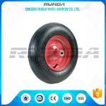 Abrasion Resistant Heavy Duty Rubber Wheels , 4PR Heavy Duty Wheels For Trolleys