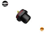 3 Pin 10A 300V Panel Mount Ac Power Connector