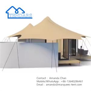 Quality Wooden Structure Large Space Outdoor Glamping Hotel Tent For Yourself Require wholesale