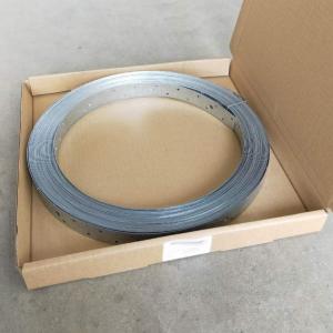 Quality Silver Galvanized Steel Coil Lumberlok Strap Brace Hoop Iron for Wall and Roof Tensioning wholesale
