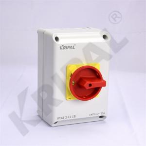 China KRIPAL IP65 Main Switch And Maintenance Switch 230-440V 3P 63A on sale