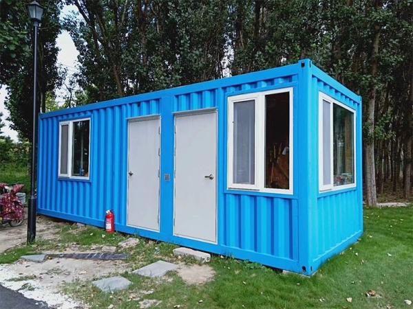 20GP Single Residential Prefabricated Container House for Permanent or Temporary