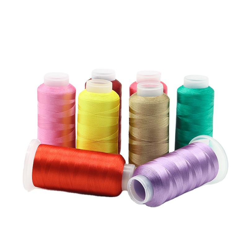 120g 5000 yards Cone Sewing Embroidery Thread 120d 2 MERCERIZED Sewing 100% Polyester
