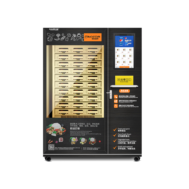 Fully Automatic Warm Food Vending Machine Hot Food Vending Machine Microwave
