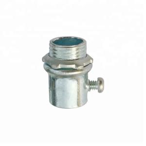 Quality Oiltight 3 4 EMT Fittings , Rigid Galvanized Steel Conduit Fittings Waterproof wholesale