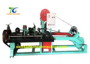 Quality Double 3.0kw Barbed Wire Fencing Machine Positive Negative Twist 3 Phase wholesale