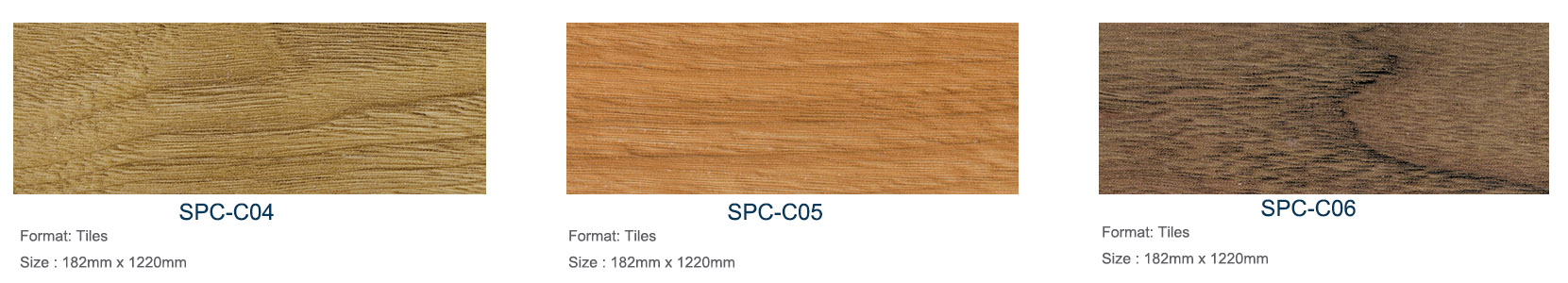 Distressed SPC Click Vinyl Flooring PVC SPC Waterproof Flooring 2m 2.5m Width