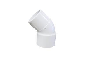 Quality 1.5&quot; 135 Degree PVC Elbow Fittings , Polished Elbow Pipe Fittings wholesale