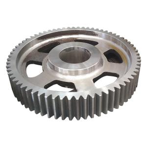 Quality C45 Transmission Gear toothed steel spur gear wholesale