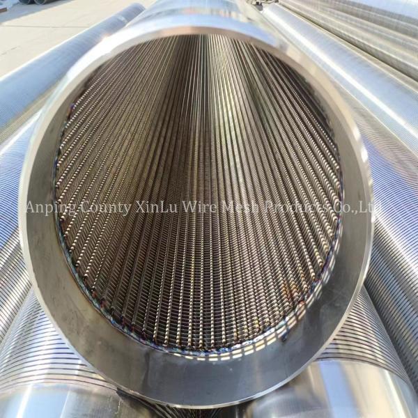 Economical Continuous Slot Well Screen Tube with Profile Wire 63 93 118 -