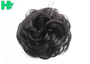 Quality Chignon Hair Bun Synthetic Hair Pieces , Hair Extension Pieces wholesale