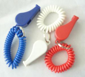 Quality Stretchable Wrist Coil with Promotional Whistle Comb wholesale