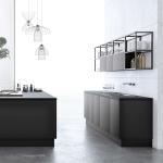 Countertops PVC Kitchen Cabinets Melamine Board Eco Friendly