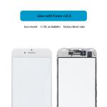 CE Iphone 7 OCA Glass Assembly / Original Front Screen Glass Lens