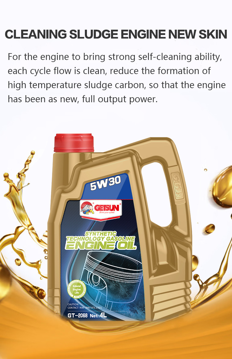 Euromagnetic Synthetic 0W-30 5w30 Gasoline Engine Oil Additives Customized